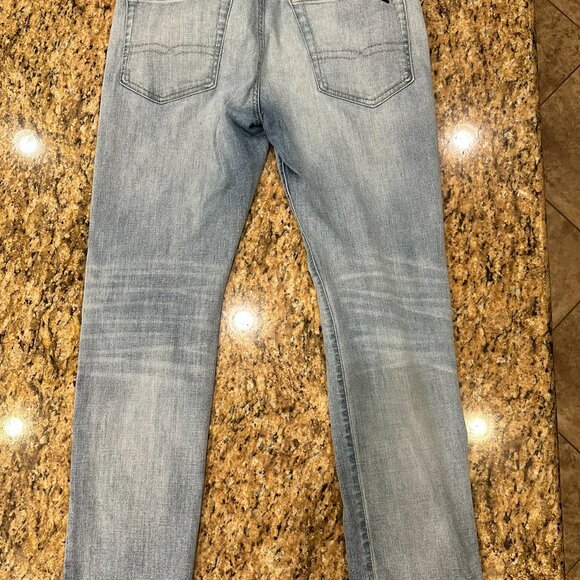 Slim Ash (Sanded Wash) Buffalo David Bitton Jeans 32L - Picture 3 of 5